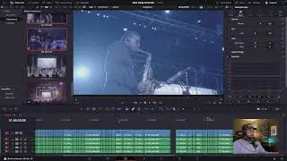 Live Editing session Music Documentery Live preformance Multi Cam