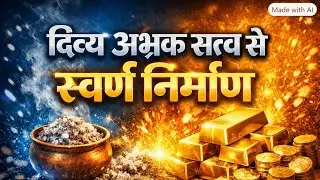 Gold Making Process Practical Alchemy Video|दिव्य अभ्रक सत्व से स्वर्ण निर्माण|