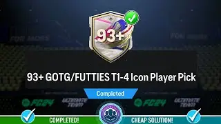 93+ GOTG/FUTTIES T1-4 Icon Player Pick Opened! - Cheap Solution & SBC Tips - FC 24