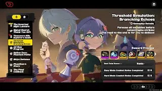 Zenless Zone Zero - Threshold Simulation: Branching Echoes | All S-Rank Easy & Hard Combat Nodes