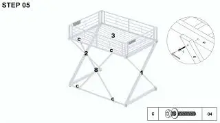 Loft Study Full Bunk Bed
