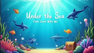🐬Underwater Friends: A Sea Life Nursery Rhyme | Kids Song | Ocean Animals | Preschool Learning Songs