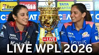 RCB vs MI LIVE 🔥 | WPL 2026 Watchalong | Women&rsquo;s Premier League Fan Reactions