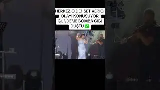KONSERDE YAŞANAN O DEHŞET #konser #gediz #live #music #concert #foryou #shorts #fyp #elonmusk #show