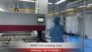 AFNT Turnkey UV Coating Line for Plastic Metallizing