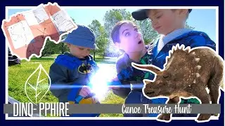 Canoe Treasure Hunt Dinosaur Adventure - Learning Letter T Words