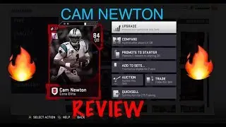 CAM NEWTON MUT CARD REVIEW!! MADDEN 19 ULTIMATE TEAM