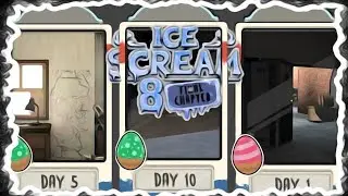 Keplerians HIDDEN SECRETS... 🍧 Ice Scream 8 Easter Eggs Hunt ❄️🎁 Final Chapter