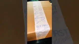 cricut tutorial:how to make your own packing tape #cricuttutorials #ukcrafter