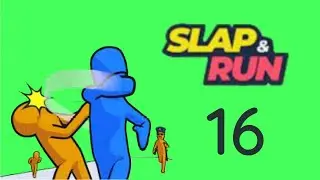 Slap and Run Walkthrough Gameplay level 16 #slap #run #ouch #wtf #shorts