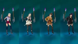Dumb Ways to Die emote with Lexa, Princess Lexa, and Lexa Hexbringer