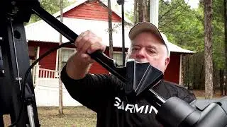 Установка 50-дюймового троллингового мотора Garmin Force