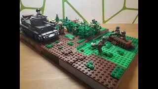 LEGO WW2 MOC - German Ambush in Normandy
