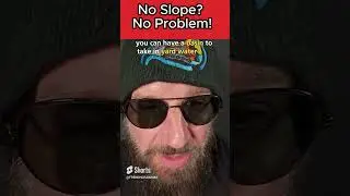 How to Get 1% Slope with NO SLOPE in a Flat Yard