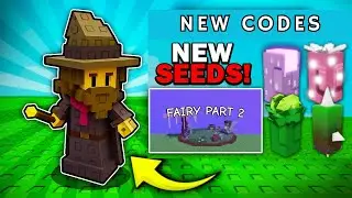 NEW SEEDS AND CODES FAIRY UPDATE PART 2 IN GROW A GARDEN