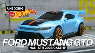 UNBOXING MUSTANG GTD GULF BLUE 2026 Hot Wheels FACTORY FRESH 3/5 #mustanggtd #hotwheels2026