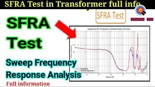 SFRA test in transformer , Sweep Frequency response test in transformer. #sfra #tranformer #test