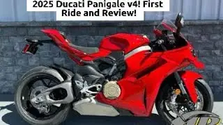 2025 DUCATI PANIGALE V4! FIRST RIDE AND REVIEW!