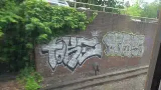 A Train Ride on Tyne and Wear Metro Class 599 from Longbenton to West Jesmond