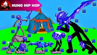 ARMY ICE T-REX AND FINAL BOSS ICE MAX UPGRADE - STICK WAR LEGACY - HUNG HIP HOP