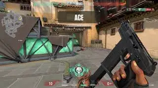 When you are a beginner and get an awkward ACE with Frenzy :) #shorts #Valorant #MrGodzilla007