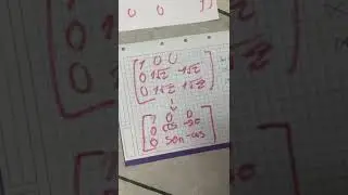 Matriz de Transformaci&oacute;n Homogenea  Traslaci&oacute;n y Rotaci&oacute;n