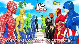 Superhero Fight | Hulk vs Spider-Man | Gaming Battle Live Gameplay #1live