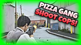 Pizza Gang Shoot Cops After Chuck-E-Cheese Throws Molly | NoPixel GTA RP | NoPixel Clips