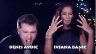 Ivjana Banić in Denis Avdić pojeta (vo&scaron;čilo Radio 1)