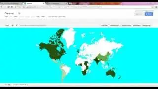 Create a GeoMap in Google Spreadsheets