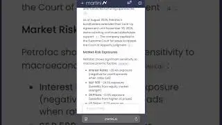 Petrofac Credit Collapse: martini AI Flagged It Early | martini AI