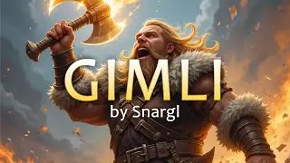 Gimli Song (fan art, tribute to J.R.R.Tolkien)