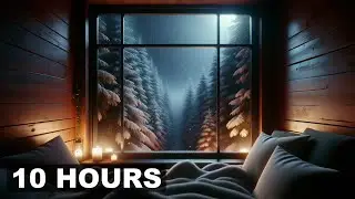 POV you're drifting to sleep in a secluded treehouse observatory. | The Sleep Video You Needed