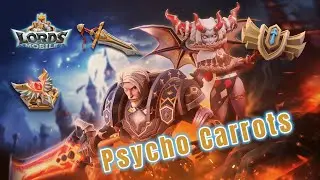 Lords Mobile Raiding time with the Psycho Carrots [PCs]
