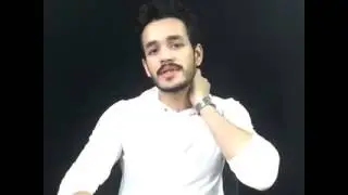 Akhil describing about his movie postponed.