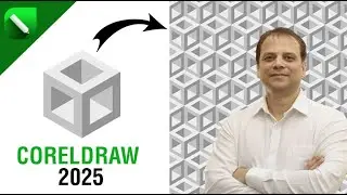 How to Create 3D Geometric Pattern in CorelDRAW | Seamless Cube Design Tutorial