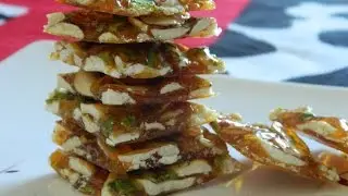 लोनावला की प्रसिद्ध ड्राई फ्रूट चिक्की | Dry Fruit Chikki | Dry Fruit Brittle Lonavala Famous Chikki