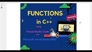 4. How to write functions in c++ @welearntechnology