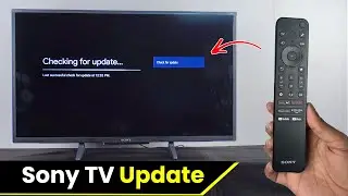 Sony tv ko update kaise kare | how to update Sony Bravia tv | Sony tv software update
