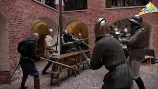 Valentine's Day knights tournament in Ventspils Livonian Order Castle
