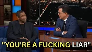 Denzel Washington Storms Off Colbert's Late Show in Explosive Clash &ndash; Shocking Video & Details