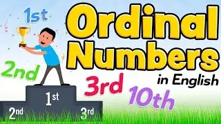 Ordinal Numbers 1-20 for Kids | Preschool & Kindergarten Math @Kidszone1502