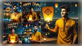 Happy diwali Ai photo editing // Ai photo editing 2024 // Diwali Ai Tutorial photo editing