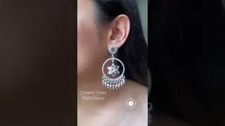 Glass baubles 🤍 | Sterling Silver Glass Earrings | The Chandi Studio |