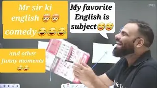 mr sir talking in English| manish raj sir funny moments| mr sir comedy| #physicswallah
