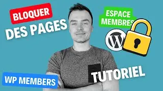 Bloquer des pages par mot de passe et restriction utilisateur | WordPress et WP-Members