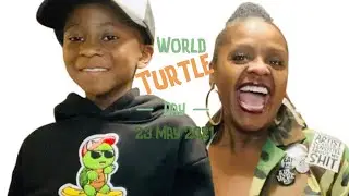 World Turtle Day! Fun Facts About TURTLES with Young Master-Turtle Life Himself