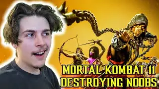 Mortal Kombat 11 - Destroying Noobs In Kombat League!