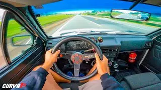 PRIMEIRA VEZ ACELERANDO O VOYAGE TURBO !
