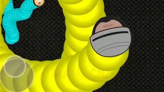 Biggest Worm Super Heroes Robocop || Slither Snake Top Epic Gameplay #98900